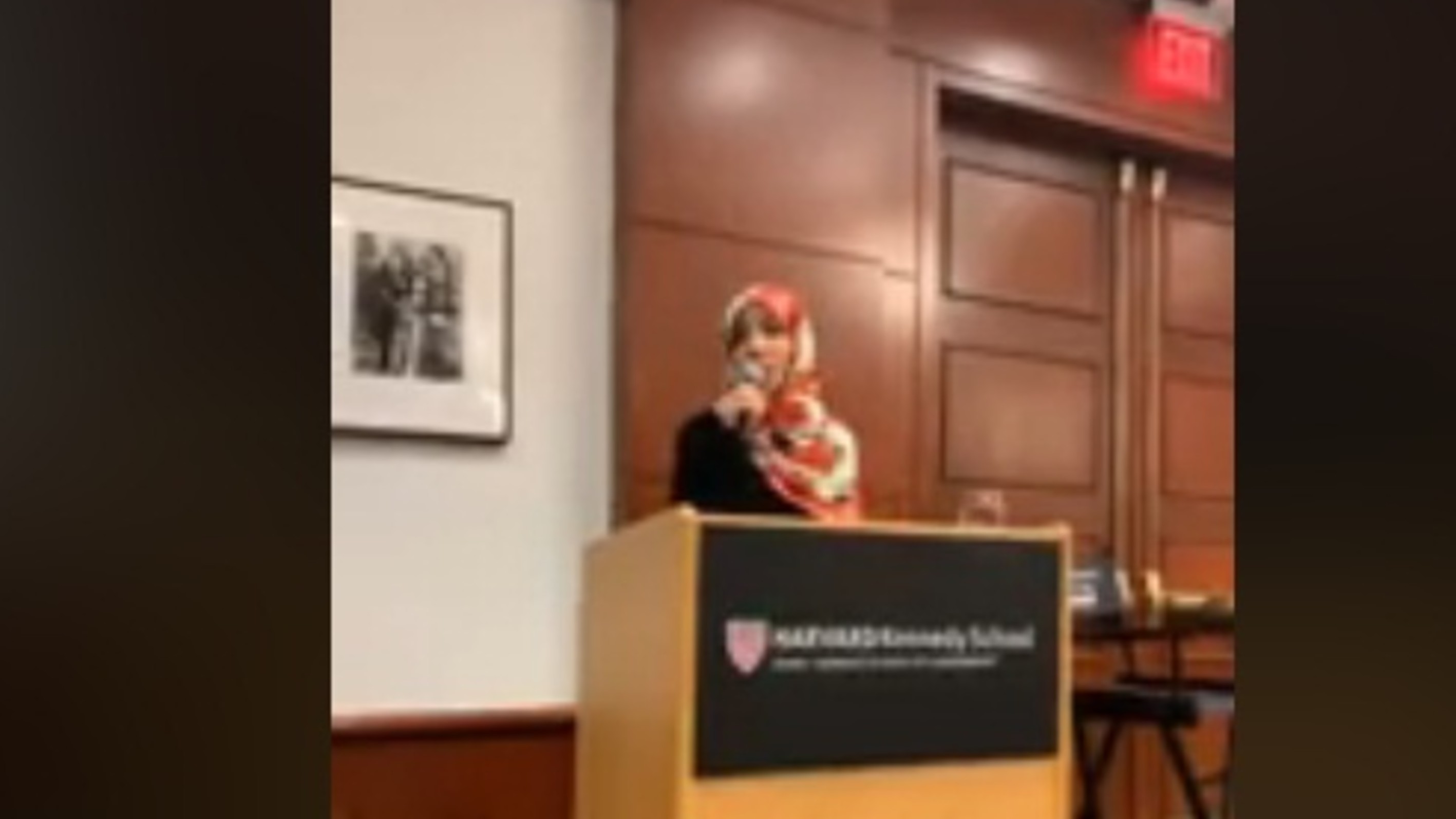 كلمة الناشطة الحائزة على جائزة نوبل للسلام توكل كرمان بعنوان كفاح الشعوب العربية المستمر في سبيل الحرية - جامعة هارفارد